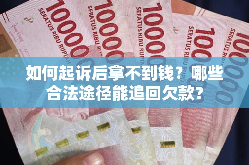 武汉如何起诉后拿不到钱？哪些合法途径能追回欠款？