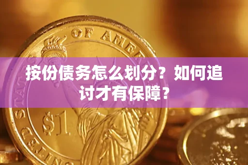 武汉按份债务怎么划分？如何追讨才有保障？