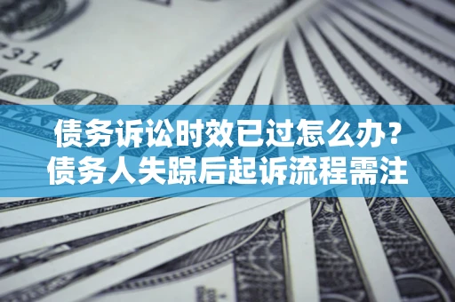 武汉债务诉讼时效已过怎么办？债务人失踪后起诉流程需注意什么？