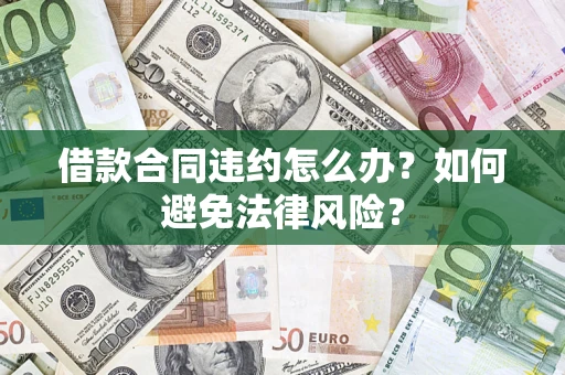 武汉借款合同违约怎么办？如何避免法律风险？