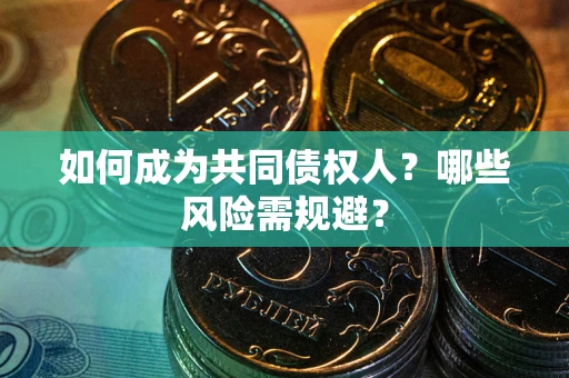 武汉如何成为共同债权人？哪些风险需规避？